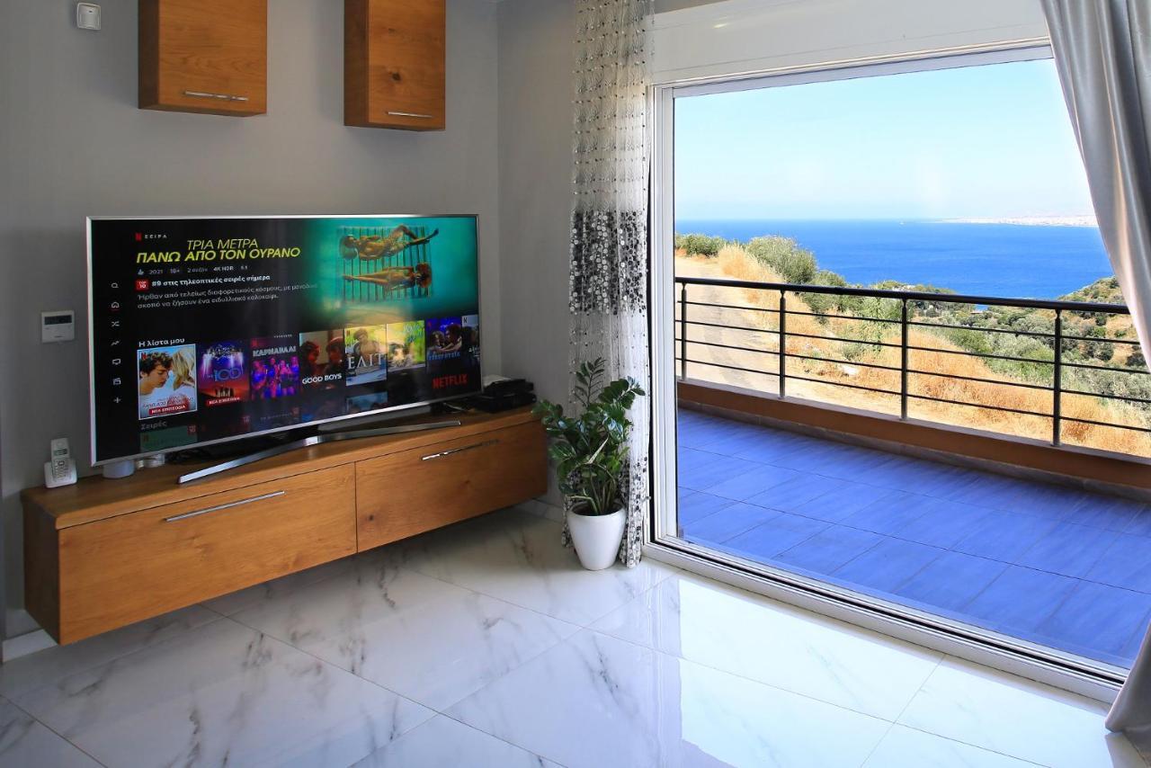 Design Villa Nicol - Heated Pool - Summer Kitchen Heraklion Exteriör bild